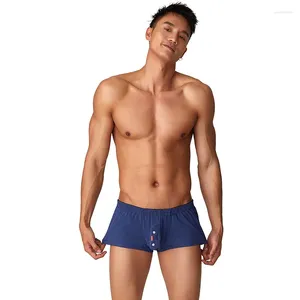 Underpants Herren u konvexe Beutel Unterwäsche für junge Leute Home Boxer Shorts Teenager Mode Aro Hosen Student Student Bottom Dessous Dessous