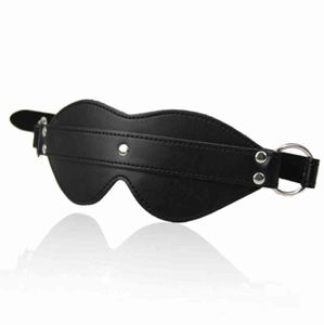 Nxy Adult Toys Pu Leather Blindfold Adult Games Bdsm Flirt Spanking Sex Toy Eye Mask Sleeping Masquerade Cat Eye Party Club Coslay4388957