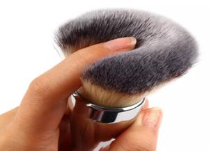 New ARRIVAL Fashion Kabuki kit Professional Makeup Brushes Ulta it all over 211 Blush Brush Silver Color Drop Shipping1797441