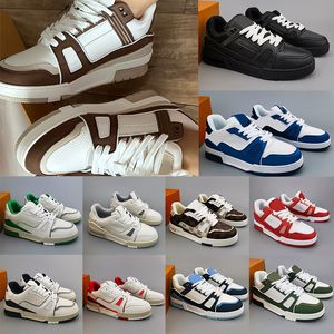 Дизайнер Virgil Trainer Casual Shoe Low Sneaker Black White Panda Fashion Low