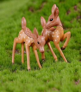 Mini sika artificiale Giraffa Giraffe Garden Miniatures Gnomes Terrari Moss Terrari Figurine artigianali Decorazioni per la casa Micro Lands5267951