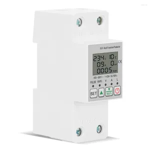 Wireless Energy Meter With WiFi Connectivity Real Time Monitoring Of Voltage Current KWh Adjustable Protections