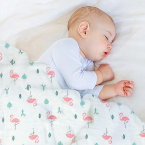 Blankets Baby Cotton Blanket Infant Swaddle Wrap Babies Nursery Stroller Muslin