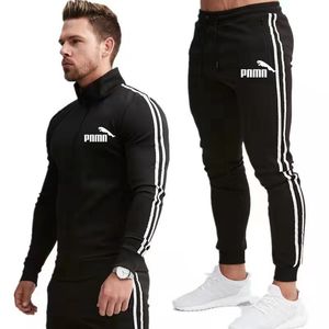 2024 Новые мускулистые братья Fitness Set Stent Print Outdoor Sports Fashion Crong Trim Trinm Slim Spring Summer