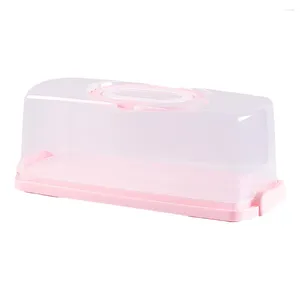 Plates Bread Storage Box Bead Holder Kitchen Case Container Pasties Toast Cheese Free-keeping