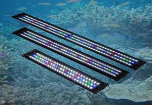 304060cm LED LED Aquarium Lights أعلى مصباح مصباح خزان السمك مع أقواس قابلة للتمديد يناسب زينة الحوض Y200922123345