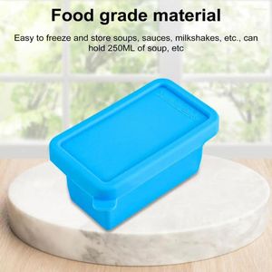 Baking Moulds Stackable Soup Freezer Container Food-grade Silicone Freezing Tray With Lid For Sauce Storage Easy Storing Meal