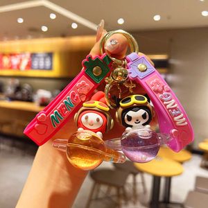 Flowing Sand Cute Pet Aircraft Keychain Couple Doll Cute Cartoon Keychain Gift Pendant Decoration Doll