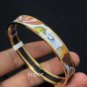 Clic H أساور أرنب Bracelet Gold Classics مصمم مجوهرات سوار تيتانيوم الفولاذ عالي الجودة