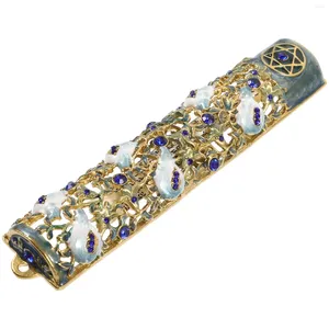 Cornici per immagini di tende che desiderano fascino metallo mezuzah matrimonio hanukkah decorazioni benedizioni per la casa per la casa