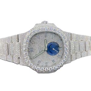 Дизайнерские часовые фабрики прямая цена высококачественная лаборатория DEF выращивает бесцветные хип -хоп Diamond Watch New Models