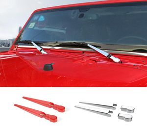 Front Window Windshield Wiper Arm Blade Decoration for Jeep Wrangler 20072017 ABS CAR STYLING CAR Exteriör Accessories6511930