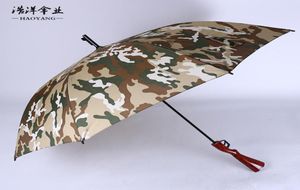 Ombrellas Personalità maschile Creative camouflage 98k fucile pistola ombrello a crema solare antiuv studenti vibrato stesso paragrafo2945915