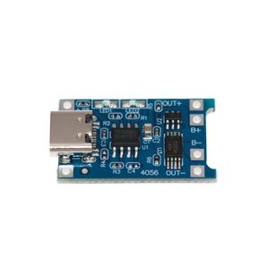 Novo 5pcs 5v 1a micro/tipo C/mini 18650 TP4056 Placa de carregamento de carregamento de bateria de lítio com proteção dupla funções de lítio