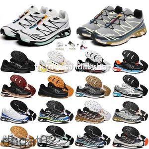 Hot salmon Designers shoes Running shoes XT6 Snowcross cs Speed Cross LAB Black Yellow Three white collision hiking Outdoor shoes recreational sports sneakers