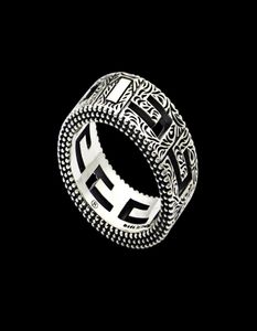 Banda Hollow Ring Arabesque Pattern for Women and Man Wedding Ring Jewelry Name Jóias Presente7182290