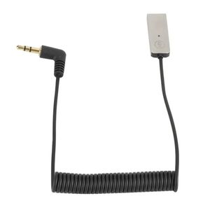 Aux Bluetooth Adapter Dongle Cable för bil 3,5 mm Jack Aux Bluetooth 5.0 4.2 4.0 Mottagarhögtalar Audio Music Sändare