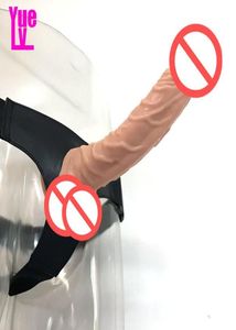 Yuelv Lesbian Strapon Dildo 234cmペニスの現実的なウェアラブルディルドストラップリムーバブルビッグディックアダルトセックス製品