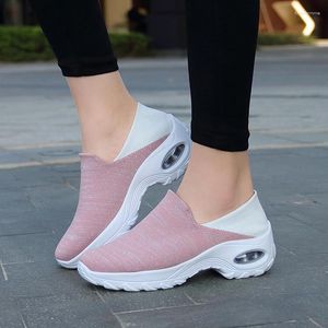 Freizeitschuhe hochwertige Frau Plattform Frauen Mode Sneakers Flats Ladies Air Cushion Run S Student Trainer