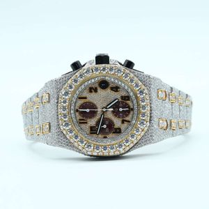 Designer Watch Best Selling Fully Customized Iced Out Moissanite Watch For Men Hip Hop Diamond Jewelry Watch Gift