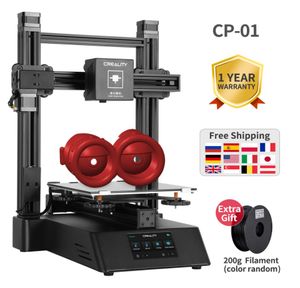 Impressora 3D CP01 Função de corte CNC de gravação a laser 3 em 1 Touch Screen 3D Kit DIY 5500MW Creality6743963