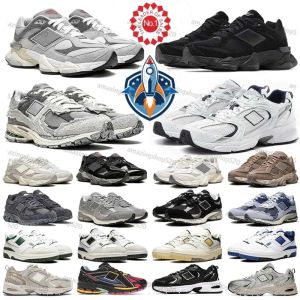 2024 NYA BALANACE 9060 530 RUNN för män 327 Kvinnor Rain Cloud Sea Salt Gray Pack 2002R 1906 Phantom 550 White Green UNC Mens Outdoor Sneakers Shoes 220