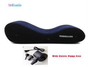 TOUGHAGE Sex Sofa Inflatable Pillow Chair with Electric Pump Adult Sex Furniture Sex Games for Married Couples PF32073997665