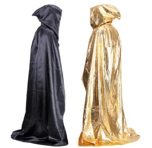 80 cm kostium dla dzieci wampirów płaszcza halloween impreza cosplay dzieci czarne czerwone szatę z kapturem śmierć czarownice Cape Prop Hoody Mantle Cl2049664