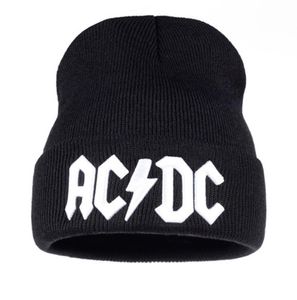 Men Women Winter Warm Beanie Hat Rock AC/DC Rock Band Warm Winter Soft Knitted Beanies Hat Cap For Adult Men Women8257091