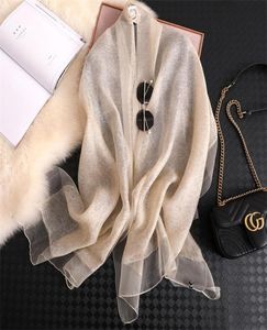 Märke kvinnor silkes halsduk kvinnlig solid foulard femme pashmina sjalar och wrap stora storlek scaves strandhandduk bandana muslim hijab 2012247267519