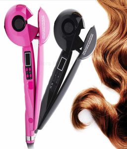 LCD Screen Hair Curler Automatic Styling Tools Ceramic Wave Hair Curl Magic Curling Iron Women Hair Styler Heating8019959