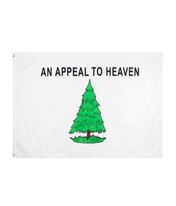 3x5fts Washingtons Cruisers En vädjan till Heaven Liberty Pine Tree Flag 90x150cm Direct Factory1794088