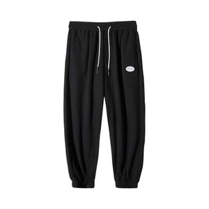 Men's Pants Leisure Sports Trouser for Man Loose Binding Foot Sports Pants Drawstring Street Popular Mens Slacks Bunched Foot PantsL2405