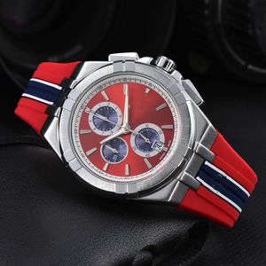 시계 AAA 2024 고품질 남성 시계 유럽 패션 AI Six Needle Multi Functional Quartz Watch