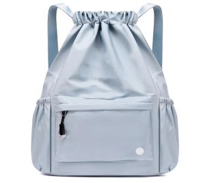 LU Teenager Backpack Backpack Outdoor Bag Bagbability حقيبة مدرسية للأكياس الرياضية للطلاب. حقيبة اليد 8 ألوان