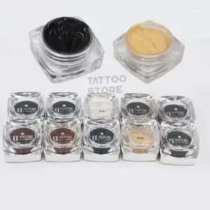 Tattoo Inks Semi-Permanente Tinante Avelante Pasta Lip Lip Easy Coloring Material Profissional 11 cores Opcional