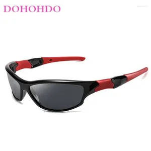 Solglasögon 2024 Sport Polariserad Polaroid Sun Glasses Night Driving Mirror Goggles for Men Women de Sol Feminino UV400