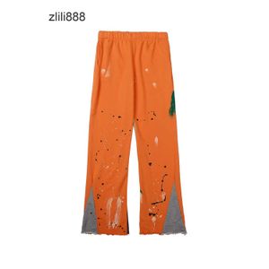 Męskie spodnie designerskie spodnie spodni joggers bres cargos graffiti nadruk dresowe pantalon atrament atrament jogger luźna litera 5