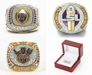 2019 2020 LSU TIGERS 'National Orgeron College Futbol Playoff SEC Team s Gemi Ring Fan Men Hediye Toptane5158087