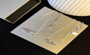 Pure 925 Sterling Silver Jewelry For Women Beach Necklace Slide Stone Drop Pendants Move Stone Design Summer Neckalce9966753