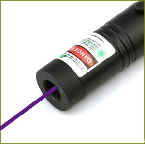 PS5A 405NM Регулируемая фокус -фиолетовый лазерный указатель Visible Beam9104811