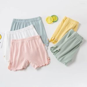 ショーツサマーコットンガールズセーフティパンツ高品質の子供ブリーフビーチ下着の子供の子供の子供の3〜12年