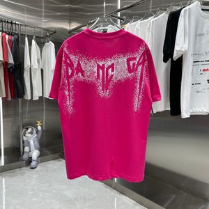 Paris Męski T-shirt designer T-shirt luksusowy czysty bawełniany litera haftowa koszulka klasyczna moda damska krótkie rękawowe bawełniane bawełniane luksusowe top koszulki