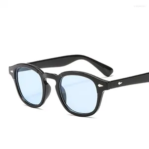 Sonnenbrille 2024 Mode Promi gleicher Stil Retro Midi Round Frame