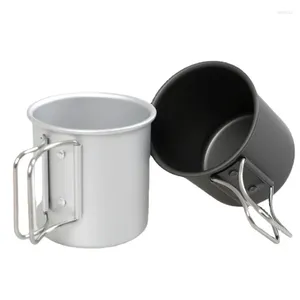 Coffee Pots Portable Camping Outdoor Mugs Drinkware Espresso Cups Folding Water Cup Reusable Mug Coffeeware Kitchen Dining Bar