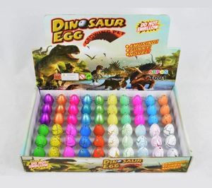 60 шт. Надувные яйца динозавров яйца динозавры, выращивающие дино -яйца, детские детские образовательные игрушки Пасха интересный подарок DBC593992