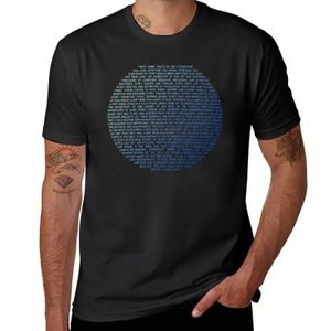 DOT azul pálido - Carl Sagan |Camiseta de design original camisetas pesadas t kawaii roupas brancas simples 240425