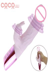 Dildo Rabbit Vibrator för G Spot Clitoris Stimulation Waterproof Bunny Vibrator Personlig sexleksak för kvinnor Kvinnlig Masturbator Y2004691665