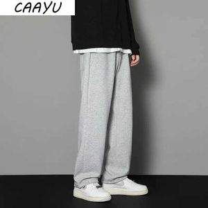 Men's Pants CAAYU sports pants mens straight pants large mens loose black casual pants street clothing sports Trousers jogger oversized sports pantsL2405