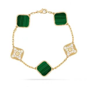 18 style Luxury designer clover bracelet designer jewelry for women love charm bracelets gifts van bracelet Christmas Present